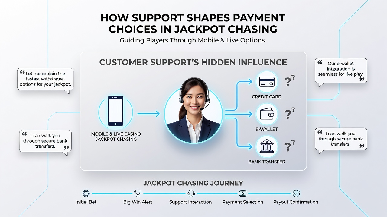 Live dealer table with players using mobile payments while support staff handles queries in the background