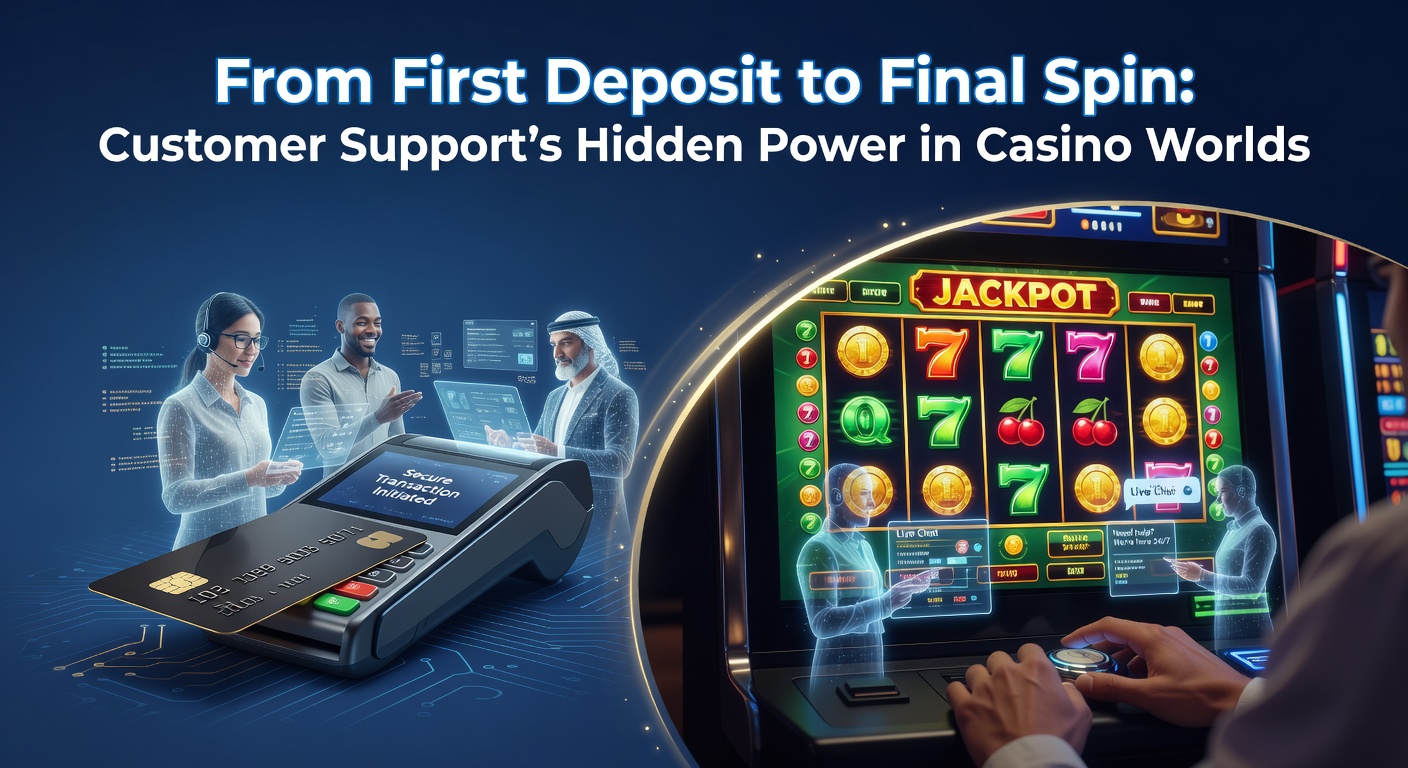 Casino customer support agent assisting a player via live chat on a vibrant online gaming interface, highlighting real-time problem-solving during a deposit process